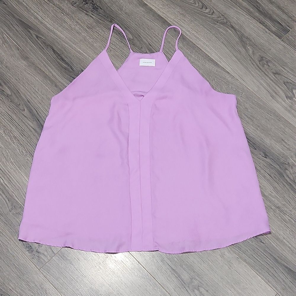 EUC Adrienne Lilac Purple Dress Razorback Tank Top